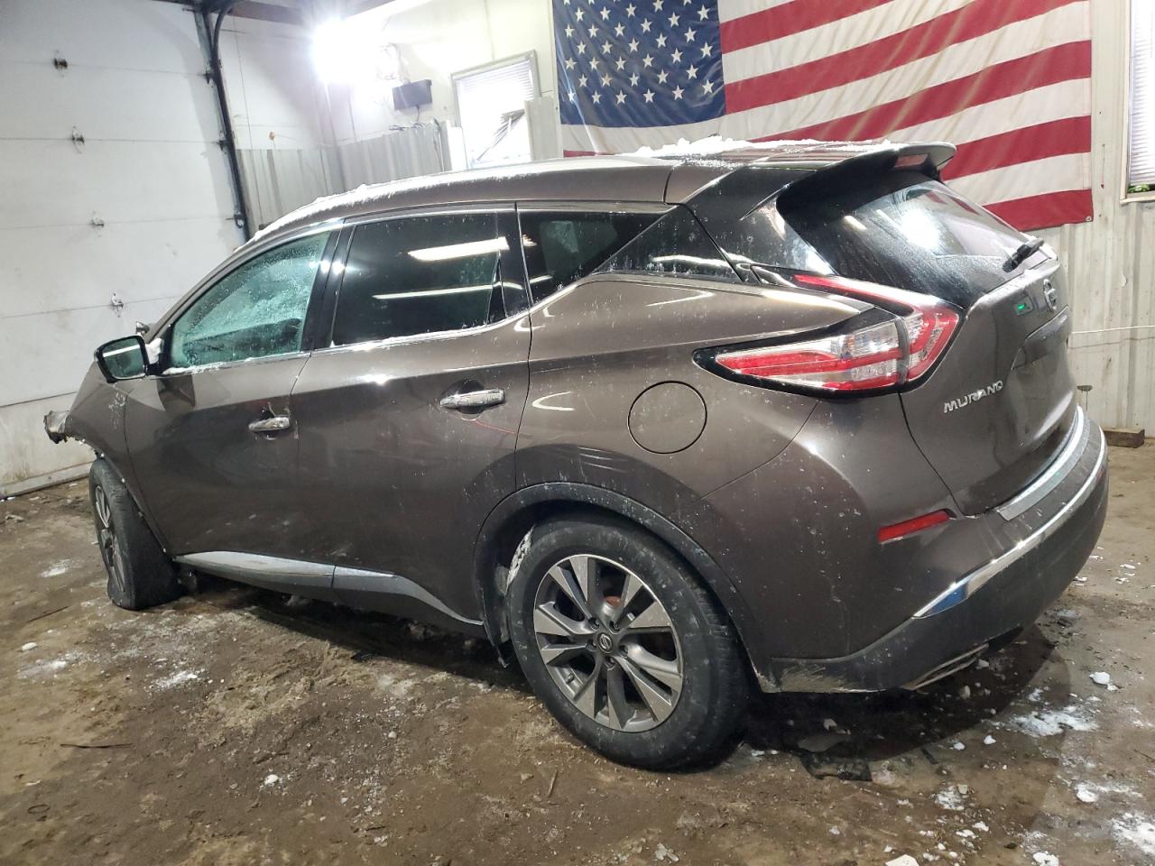 2016 Nissan Murano VIN 5N1AZ2MH8GN100913 Copart auction photo, front end / minor dent/scratches damage thumbnail 2