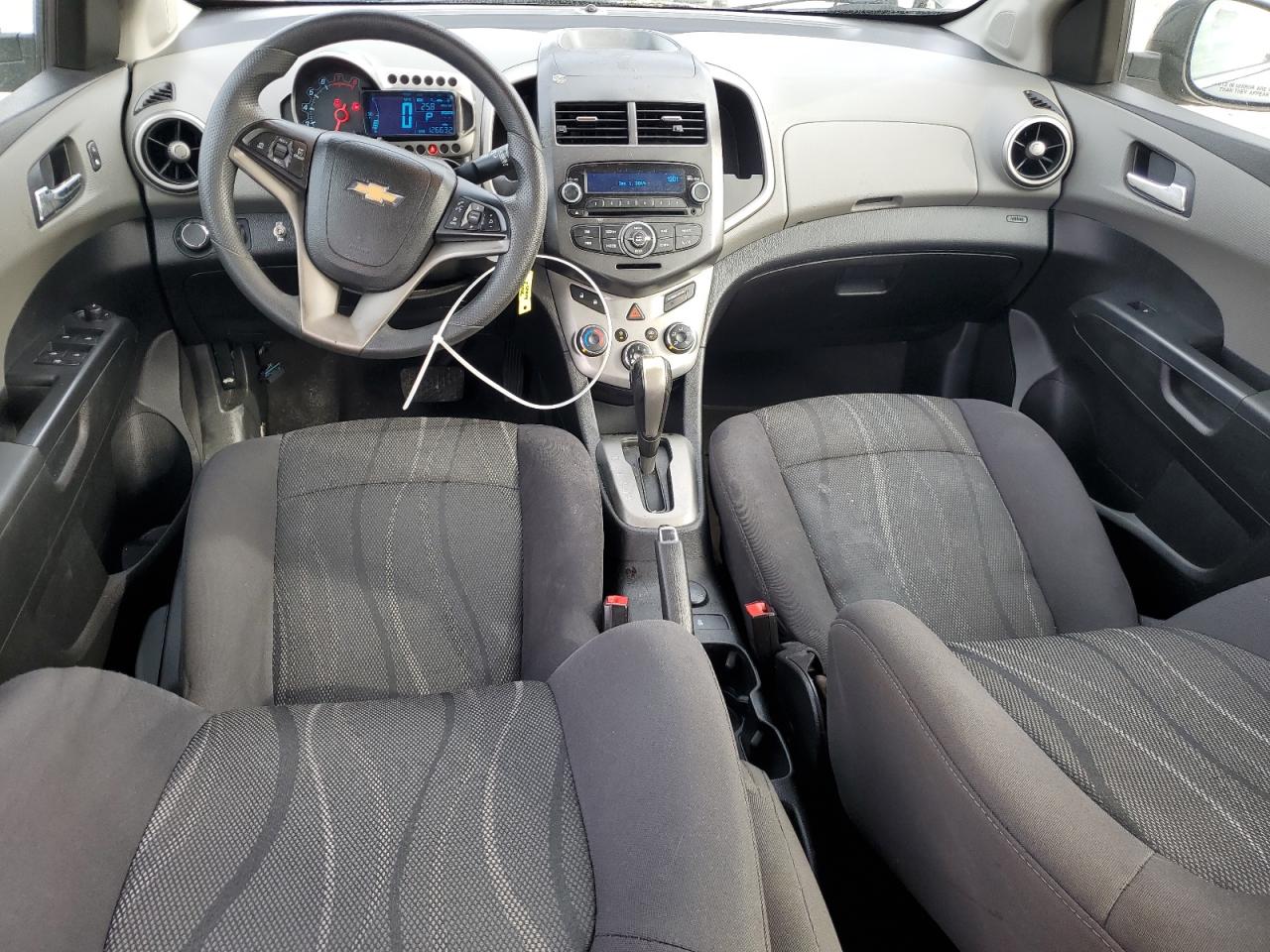 2015 Chevrolet Sonic VIN 1G1JC6SG5F4192812 Copart auction photo, side / rear end damage thumbnail 8