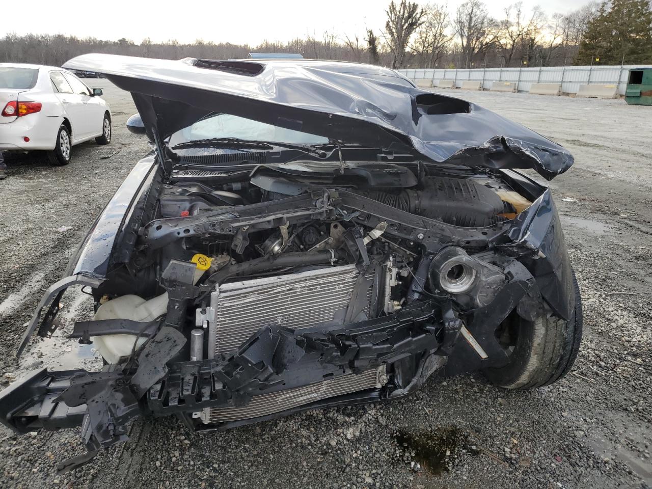 2017 Dodge Challenger VIN 2C3CDZAG7HH572874 Copart auction photo, front end damage thumbnail 5