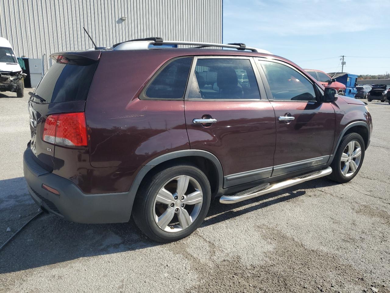 2012 KIA Sorento VIN 5XYKU4A64CG278437 Copart auction photo, rear end damage thumbnail 3