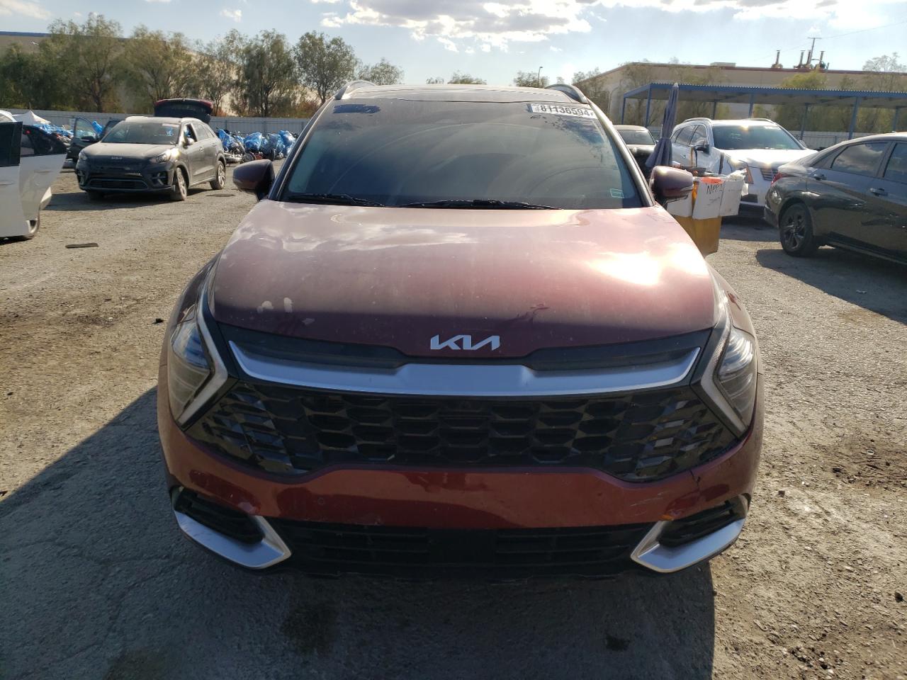 2023 KIA Sportage VIN 5XYK53AF2PG088987 Copart auction photo, rear end / side damage thumbnail 5