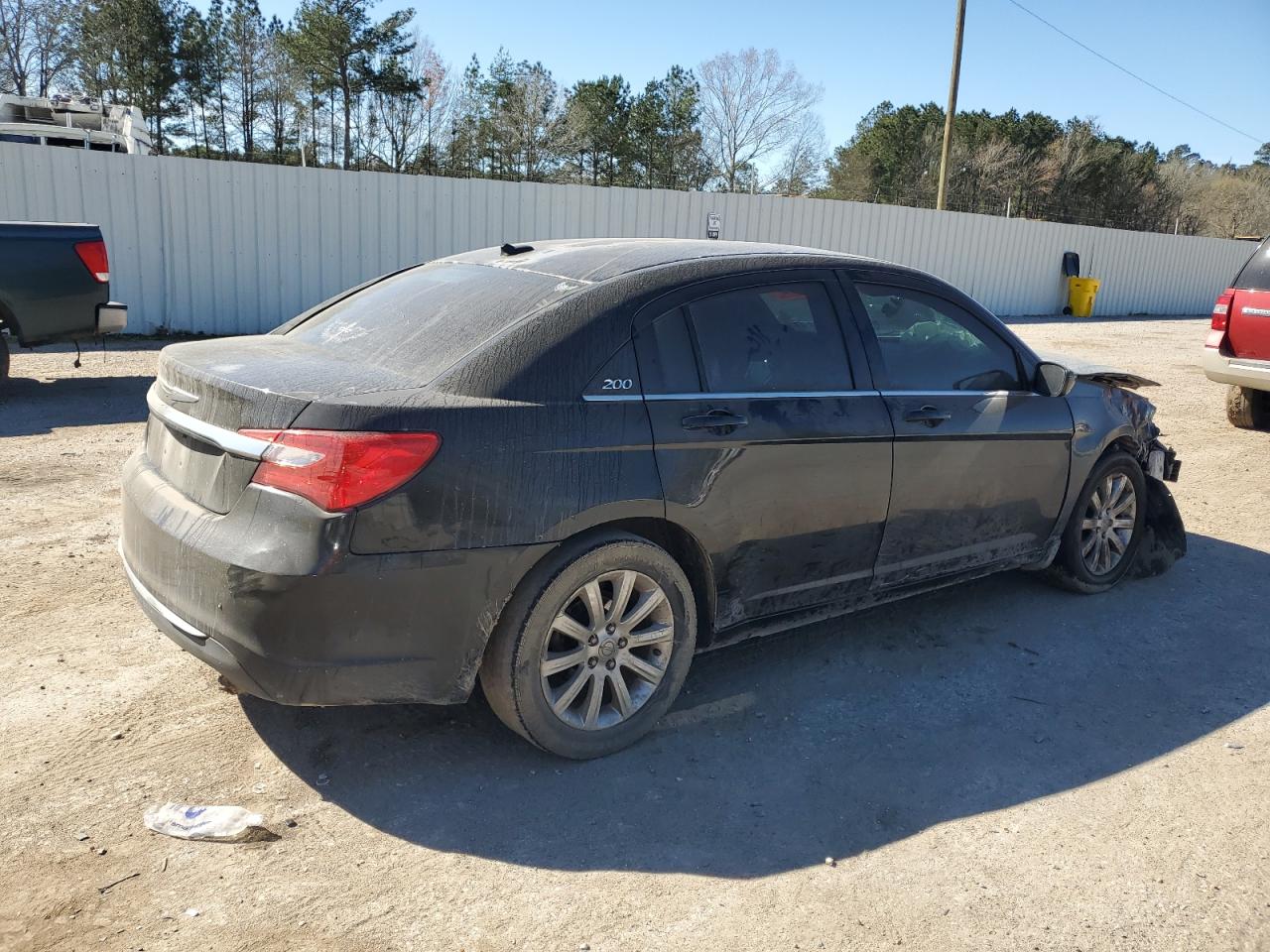 2012 Chrysler 200 VIN 1C3CCBBB4CN278412 Copart auction photo, front end damage thumbnail 3