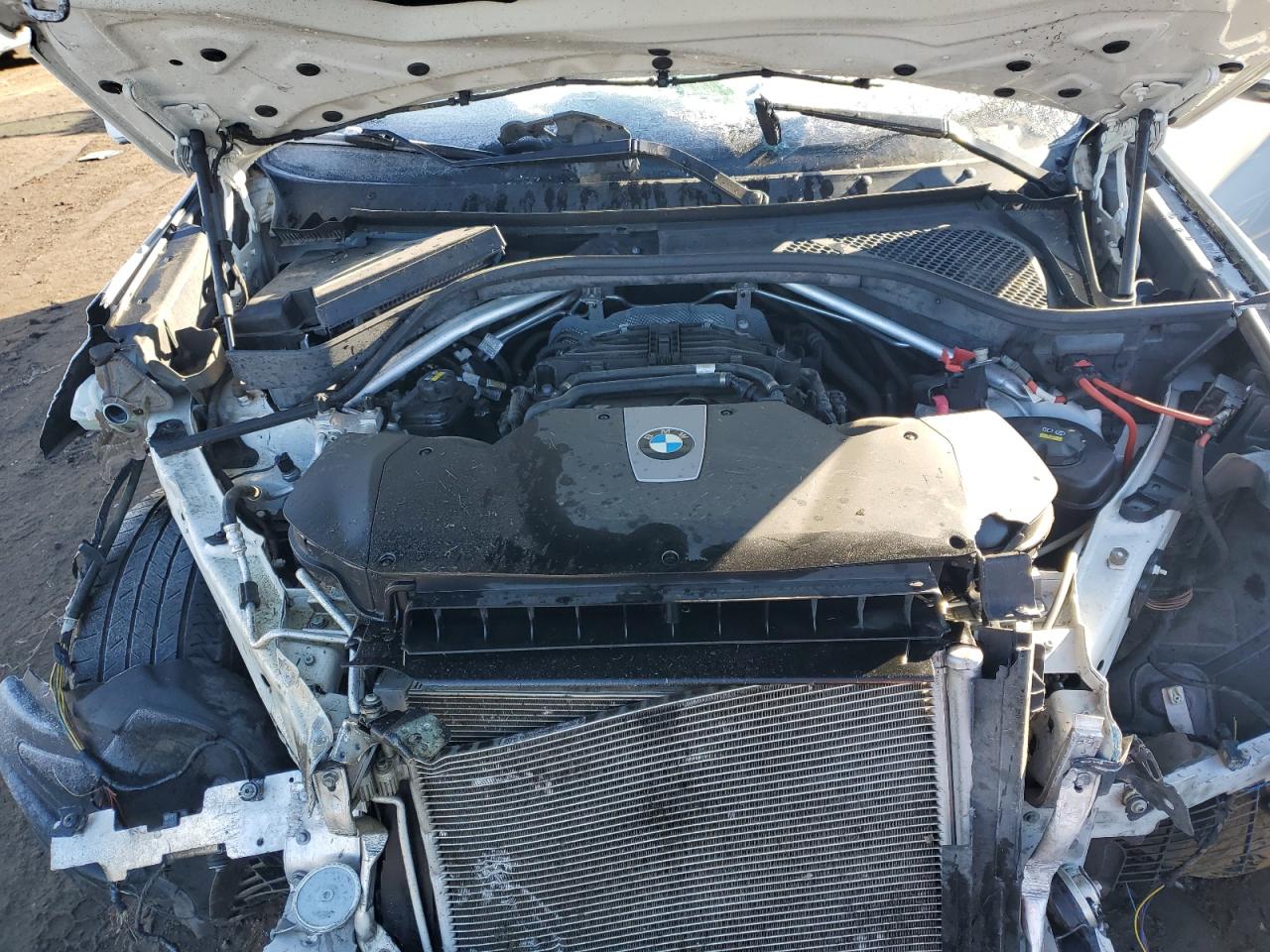 2015 BMW X5 VIN 5UXKR6C51F0J75616 Copart auction photo, rollover damage thumbnail 12