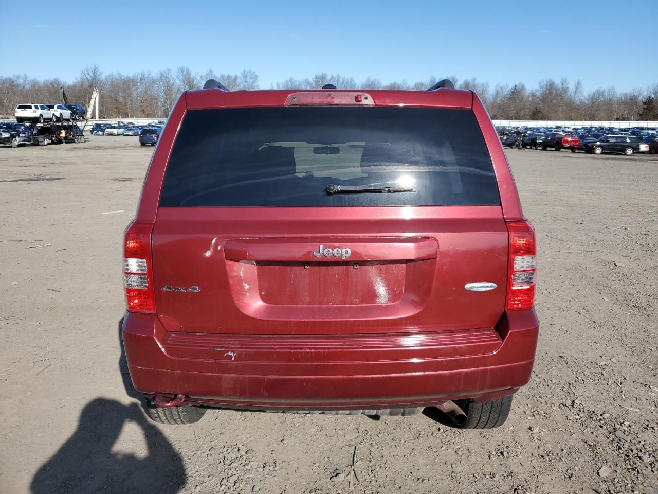 2011 Jeep Liberty (Patriot) VIN 1J4NF1GB4BD109343 Copart auction photo, front end / side damage thumbnail 6