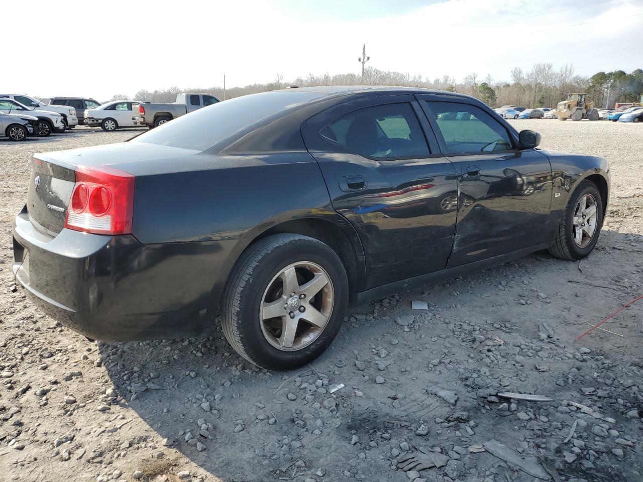 2009 Dodge Charger VIN 2B3KA33V19H628934 Copart auction photo, side damage thumbnail 3