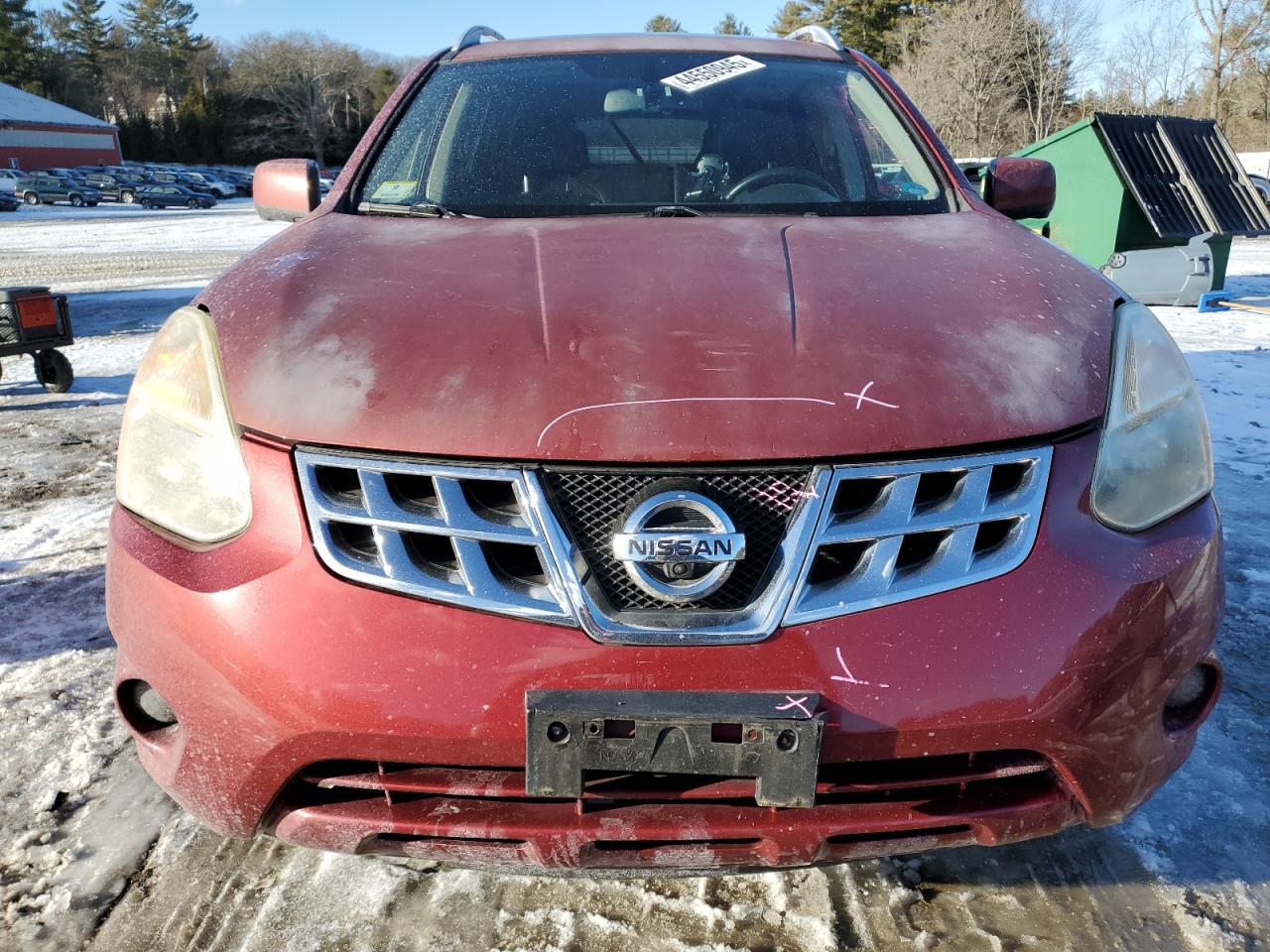 2013 Nissan Rogue VIN JN8AS5MV8DW111016 Copart auction photo, front end damage thumbnail 5