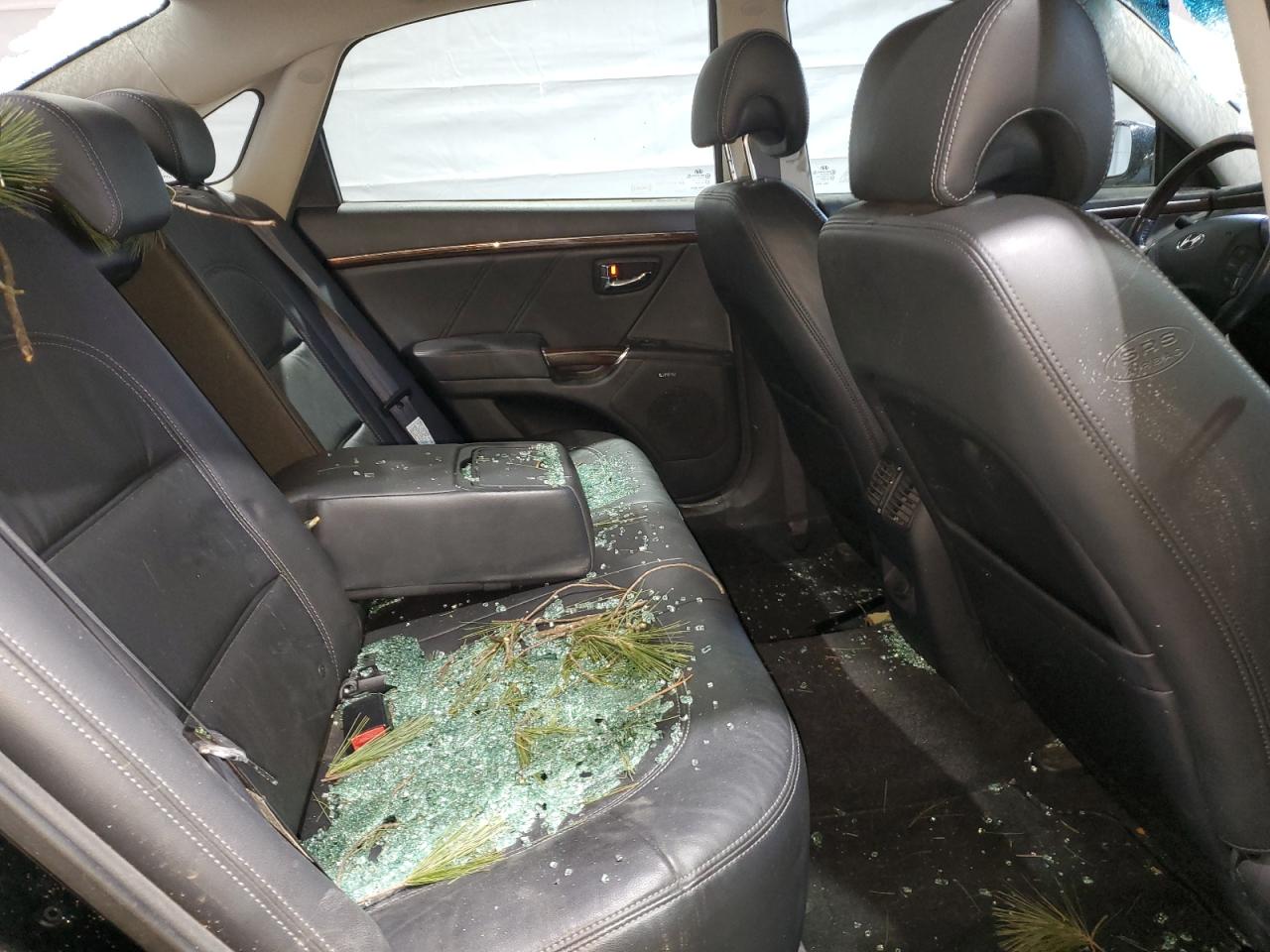 2011 Hyundai Azera VIN KMHFC4DF1BA544460 Copart auction photo, rollover damage thumbnail 11