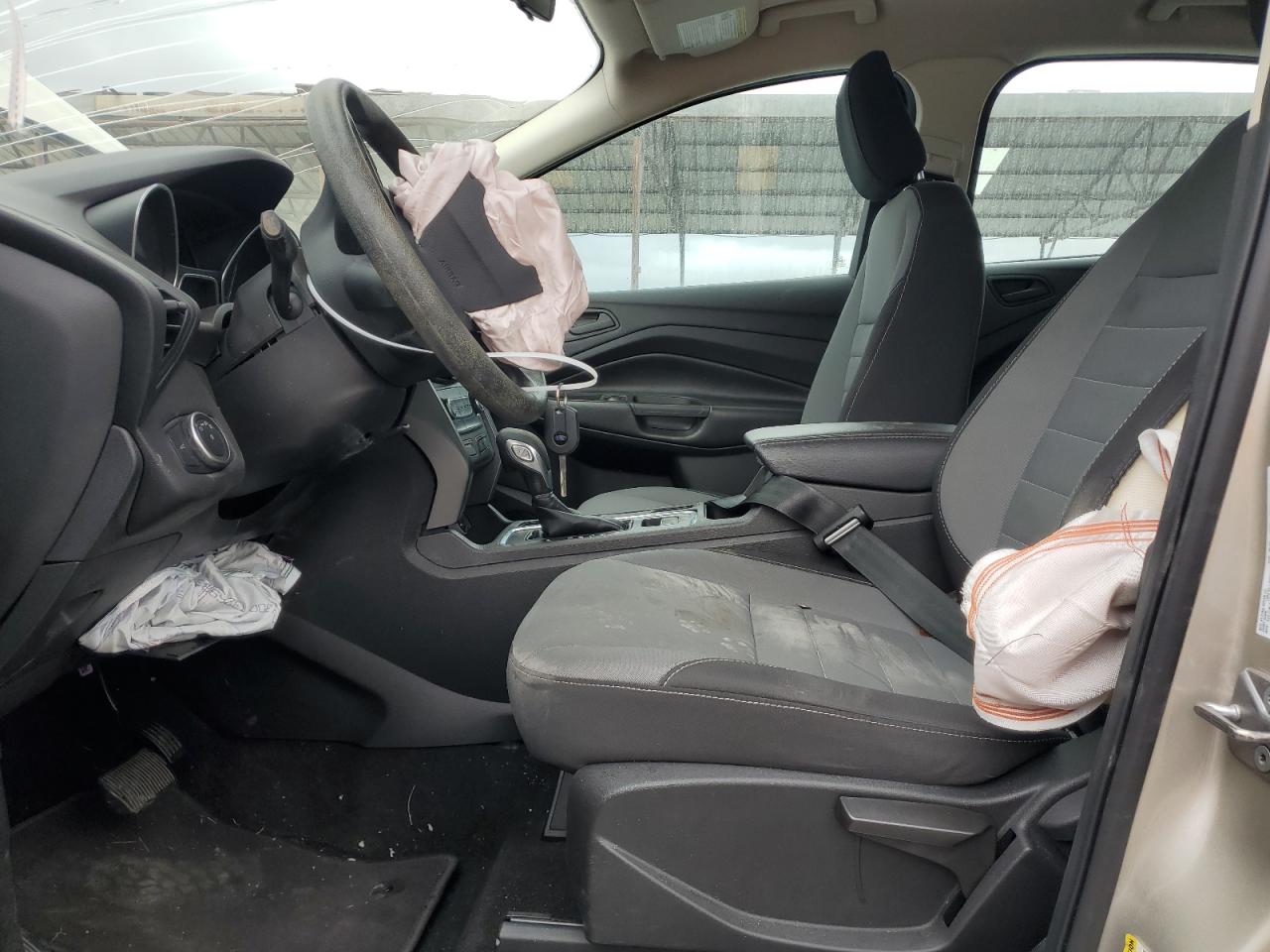 2018 Ford Escape VIN 1FMCU0F76JUD28826 Copart auction photo, front end / side damage thumbnail 7