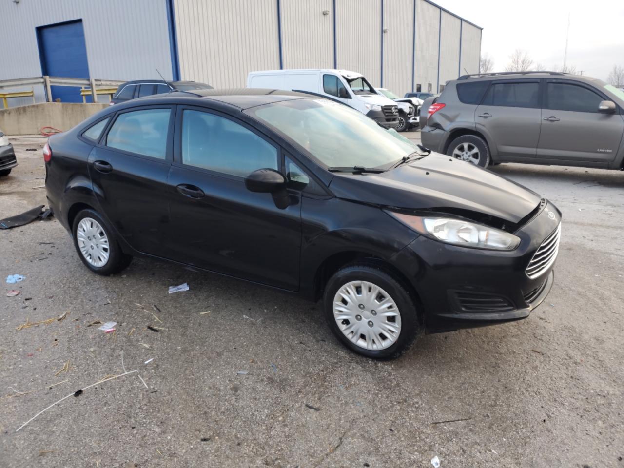 2019 Ford Fiesta VIN 3FADP4AJ6KM162670 Copart auction photo, front end / side damage thumbnail 4