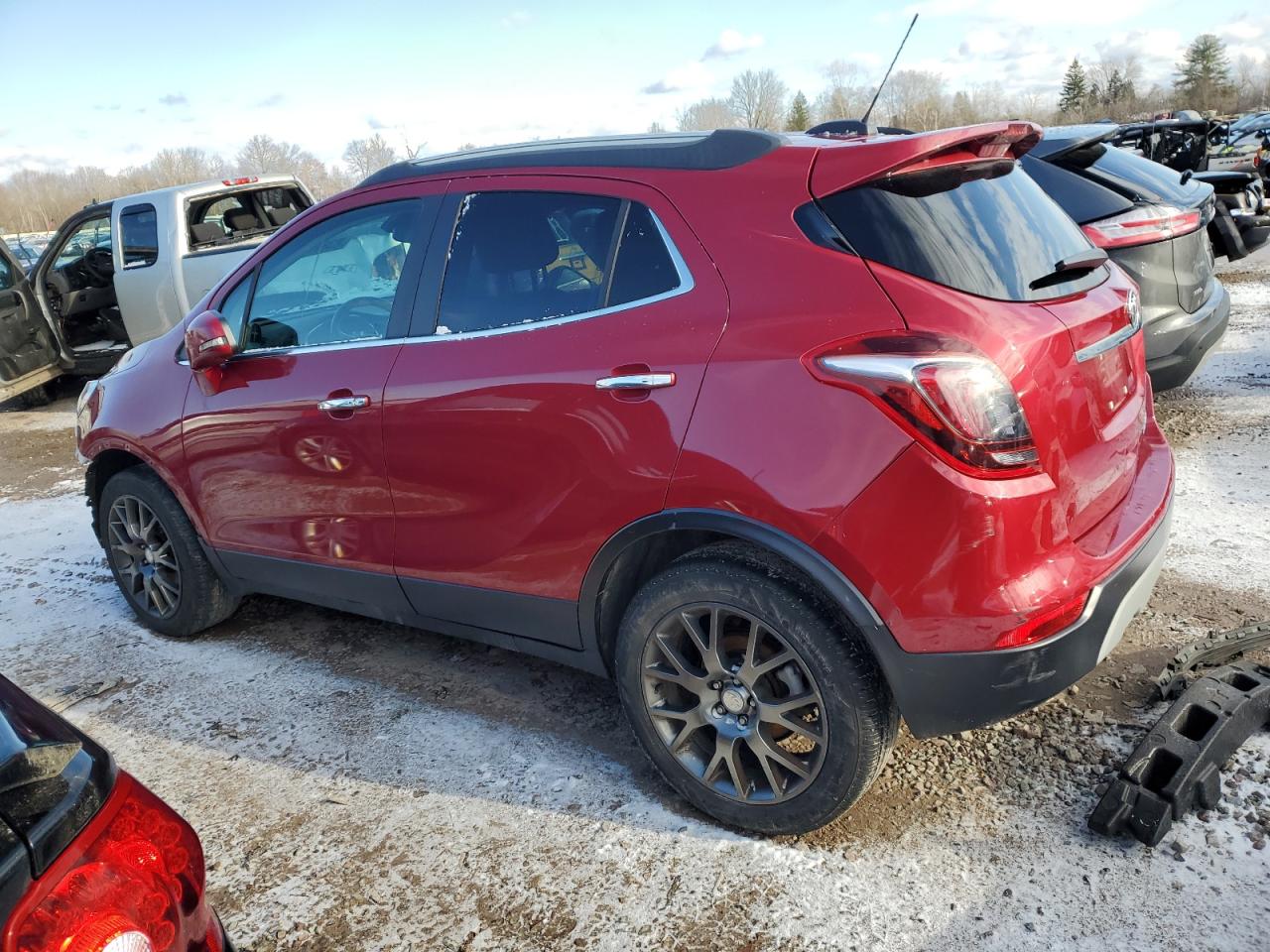 2019 Buick Encore VIN KL4CJ1SB8KB708870 Copart auction photo, front end damage thumbnail 2