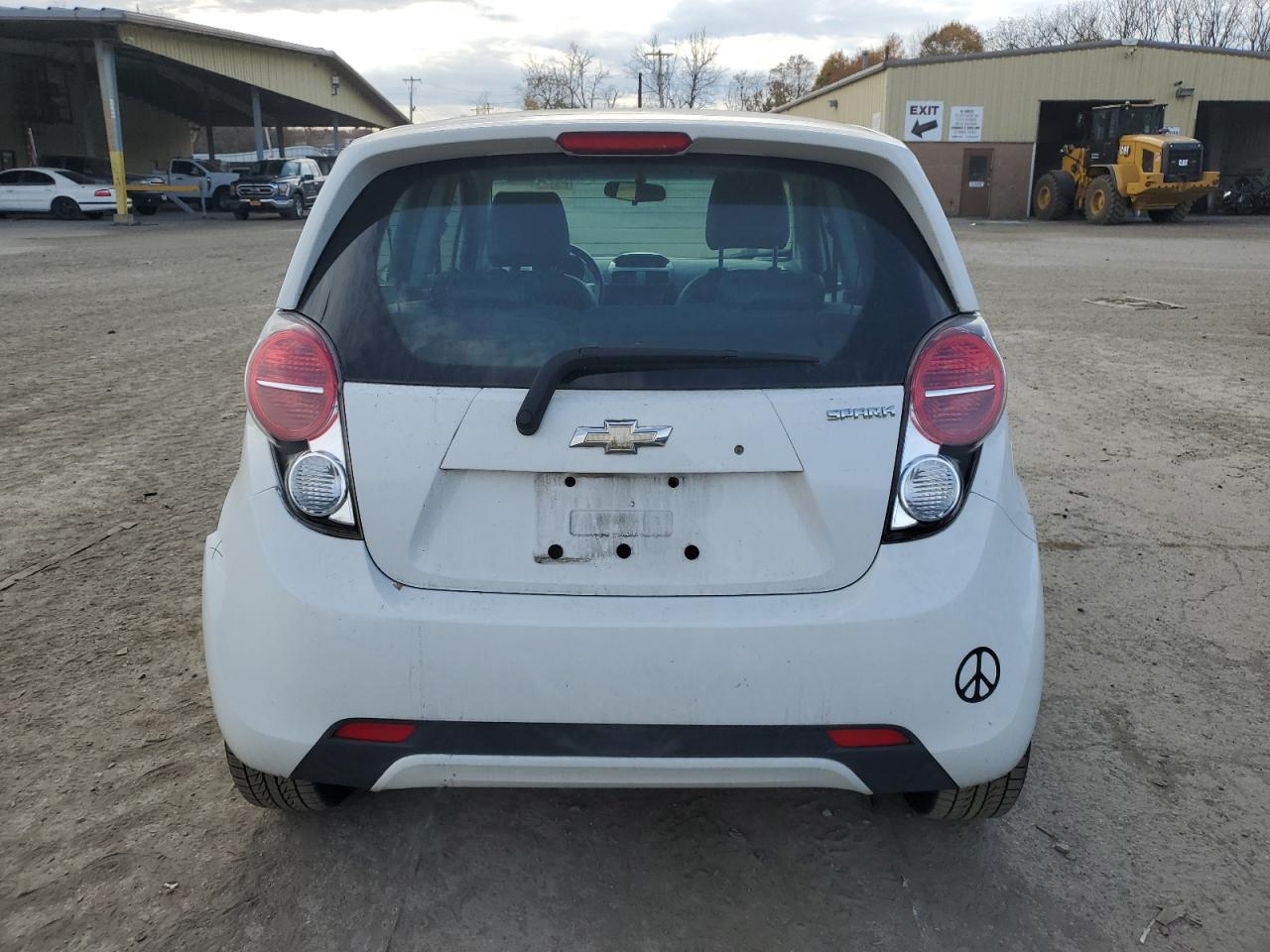 2015 Chevrolet Spark VIN KL8CD6S96FC805923 Copart auction photo, front end damage thumbnail 6
