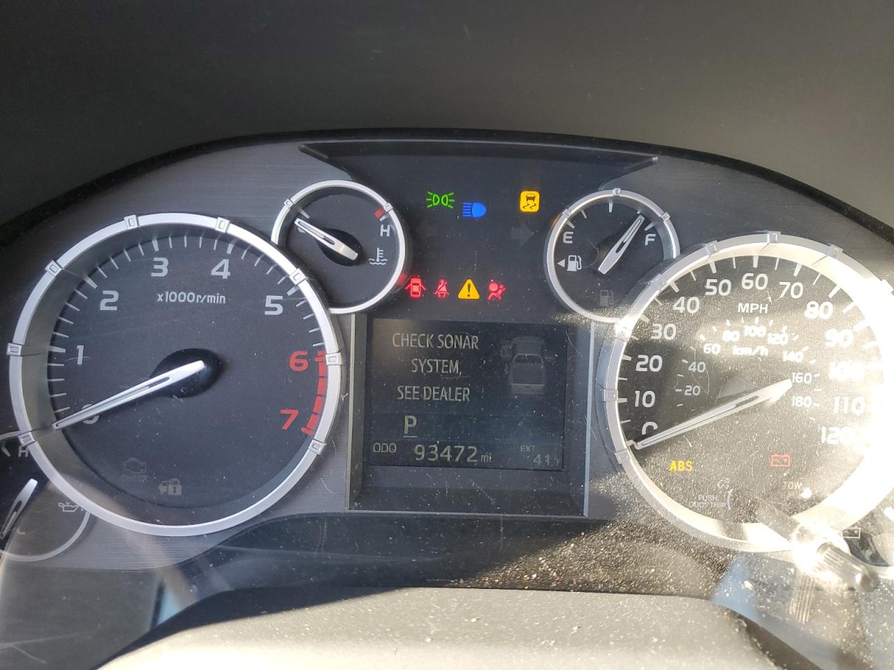 2016 Toyota Tundra VIN 5TFUY5F19GX562729 Copart auction photo, all over damage thumbnail 9