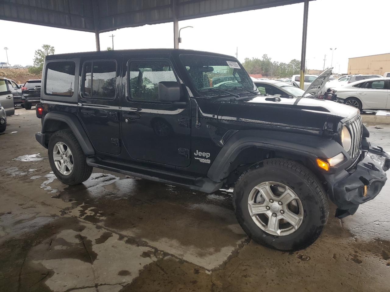 2019 Jeep Wrangler VIN 1C4HJXDG9KW661509 Copart auction photo, front end damage thumbnail 4