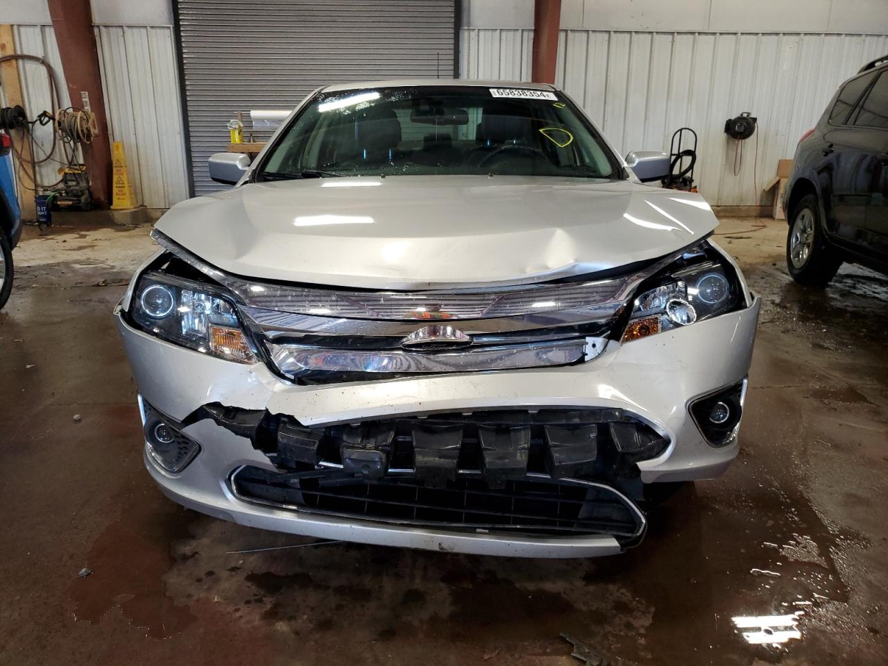 2012 Ford Fusion VIN 3FAHP0JA4CR435393 Copart auction photo, front end / side damage thumbnail 5