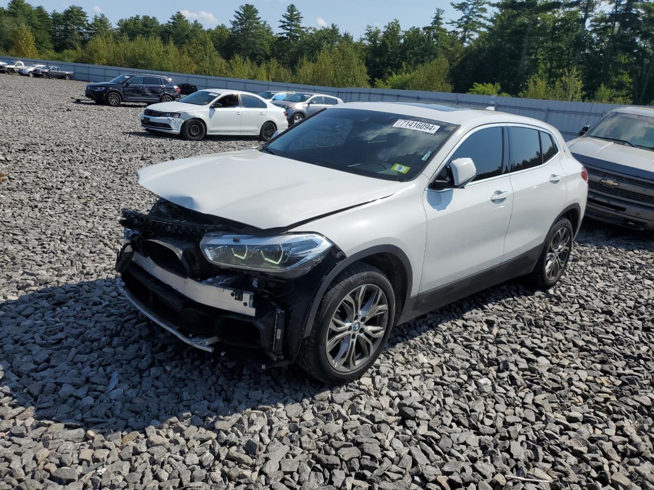2022 BMW X2 VIN WBXYJ1C07N5U29893