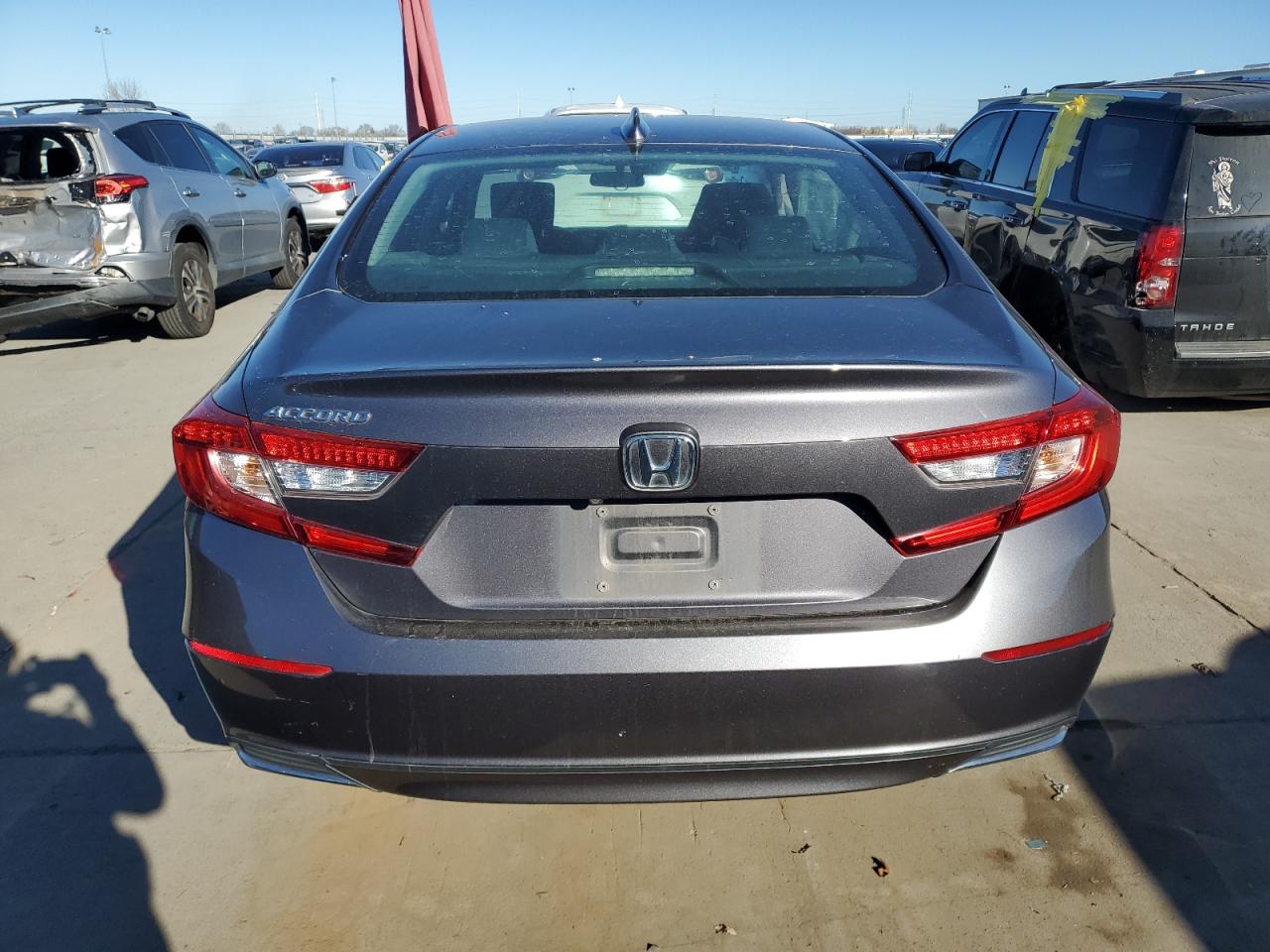 2018 Honda Accord VIN 1HGCV1F19JA202207 Copart auction photo, side damage thumbnail 6