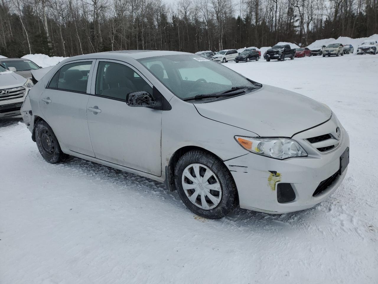 2013 Toyota Corolla VIN 2T1BU4EE3DC944749 Copart auction photo, rear end damage thumbnail 4