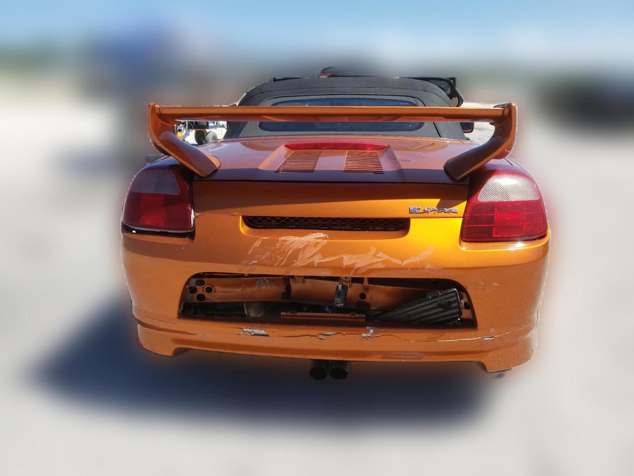 2000 Toyota MR2 VIN JTDFR3208Y0013735 Copart auction photo, rear end damage thumbnail 6
