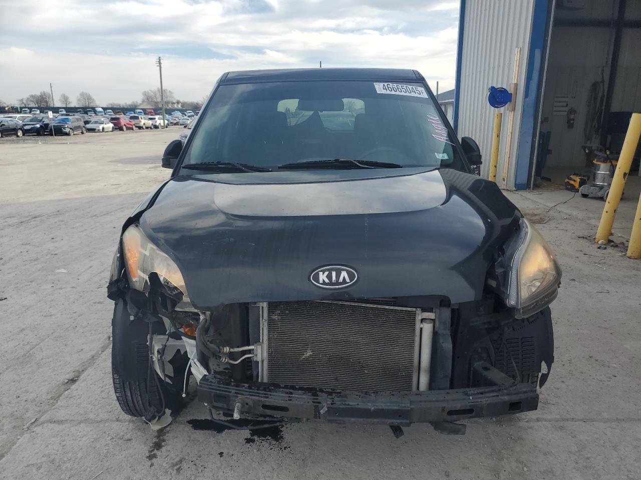 2011 KIA Soul VIN KNDJT2A28B7199526 Copart auction photo, front end / undercarriage damage thumbnail 5