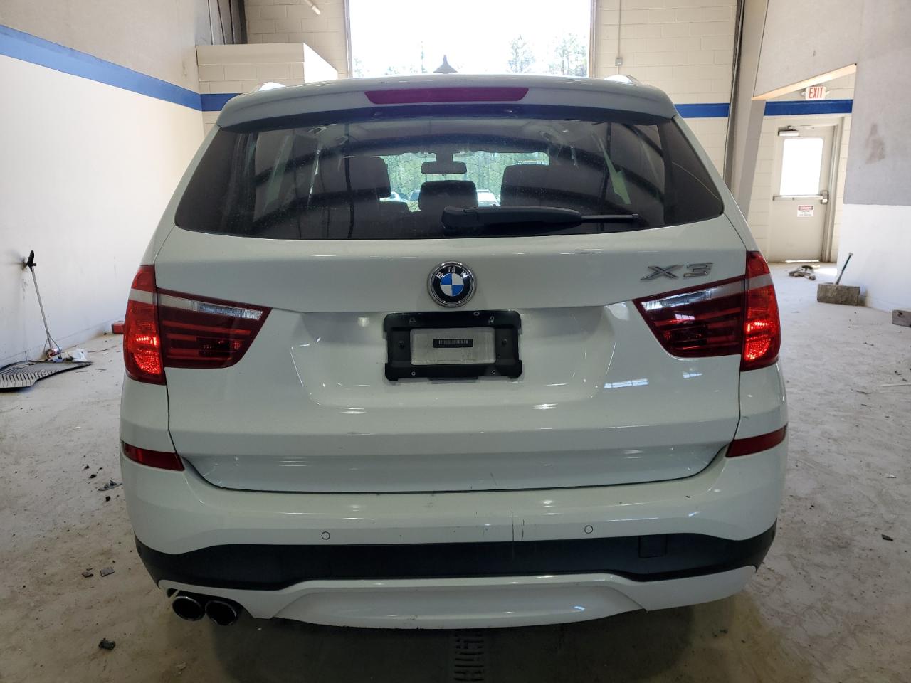 2015 BMW X3 VIN 5UXWX9C56F0D57971 Copart auction photo, front end / side damage thumbnail 6