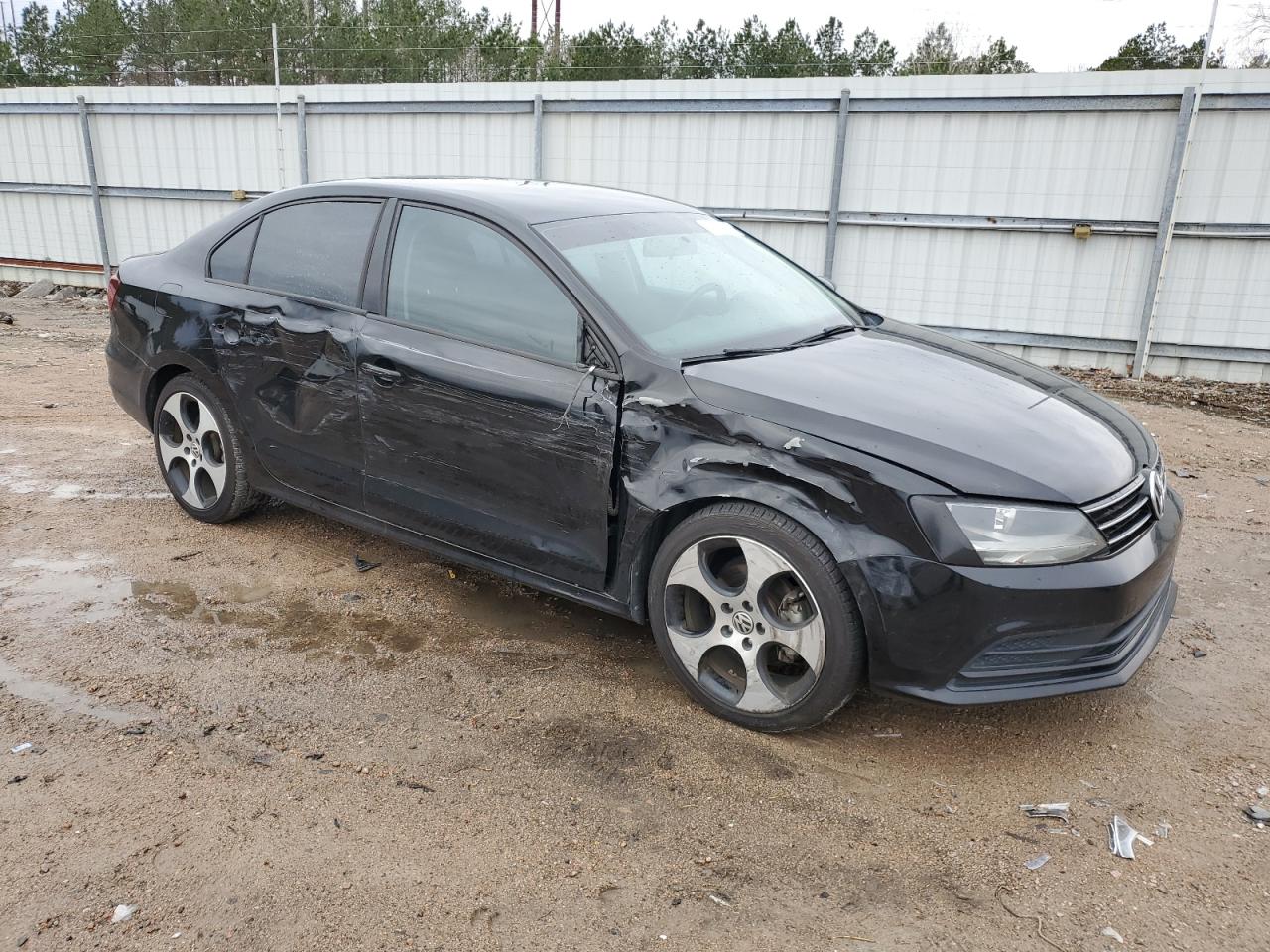 2016 Volkswagen Jetta VIN 3VW267AJ1GM271337 Copart auction photo, front end / side damage thumbnail 4