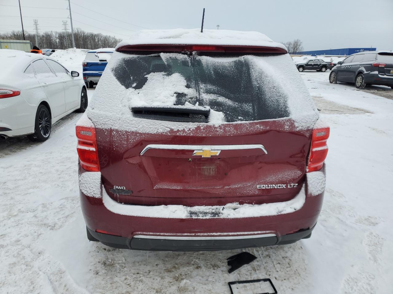 2016 Chevrolet Equinox VIN 2GNFLGEK7G6137921 Copart auction photo, front end damage thumbnail 6