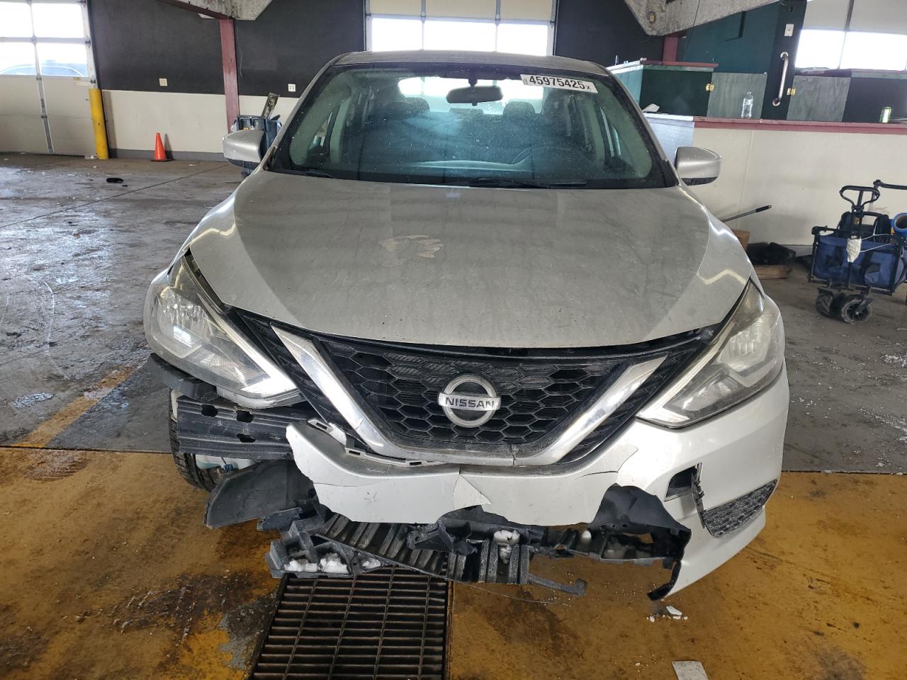 2017 Nissan Sentra VIN 3N1AB7AP2HY409026 Copart auction photo, front end / rear end damage thumbnail 5