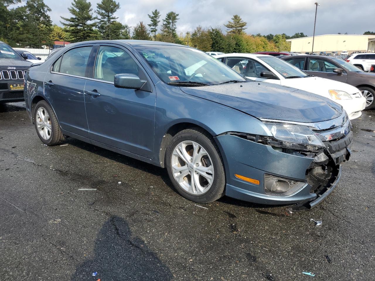 2012 Ford Fusion VIN 3FAHP0HA6CR183491 Copart auction photo, front end / minor dent/scratches damage thumbnail 4