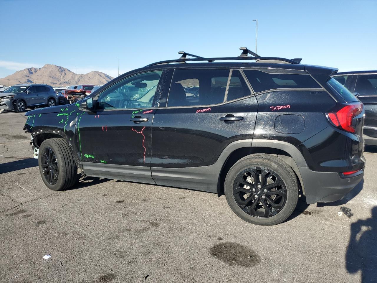 2020 GMC Terrain VIN 3GKALVEX2LL338901 Copart auction photo, front end damage thumbnail 2