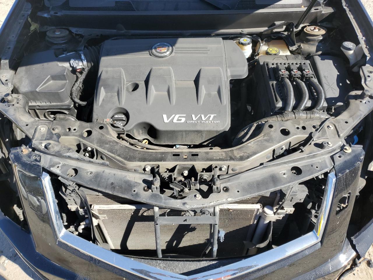 2013 Cadillac SRX VIN 3GYFNDE35DS619935 Copart auction photo, front end damage thumbnail 12