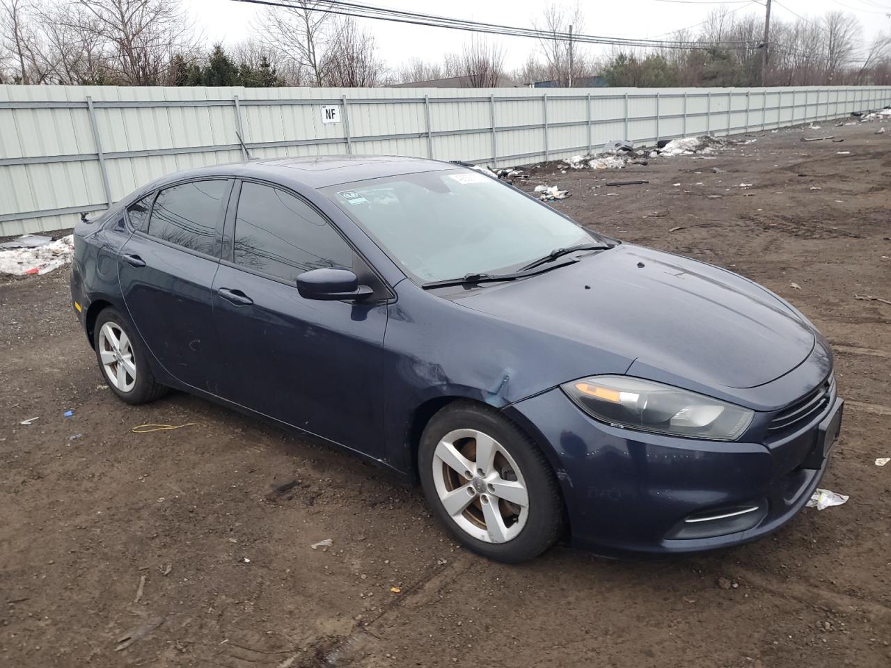 2016 Dodge Dart VIN 1C3CDFBB1GD564881 Copart auction photo, side damage thumbnail 4
