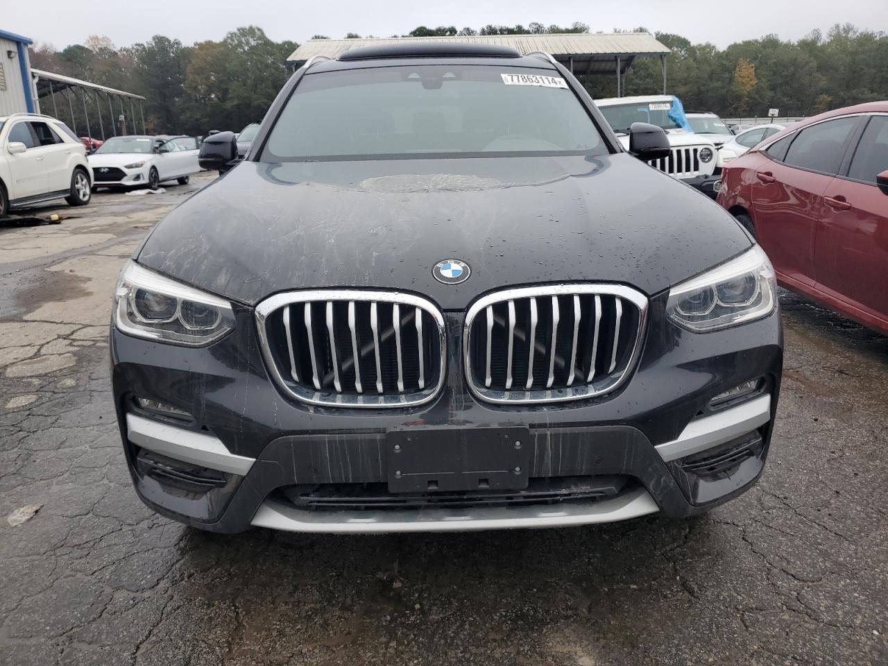 2020 BMW X3 VIN 5UXTY5C05LLT34699 Copart auction photo, water/flood damage thumbnail 5