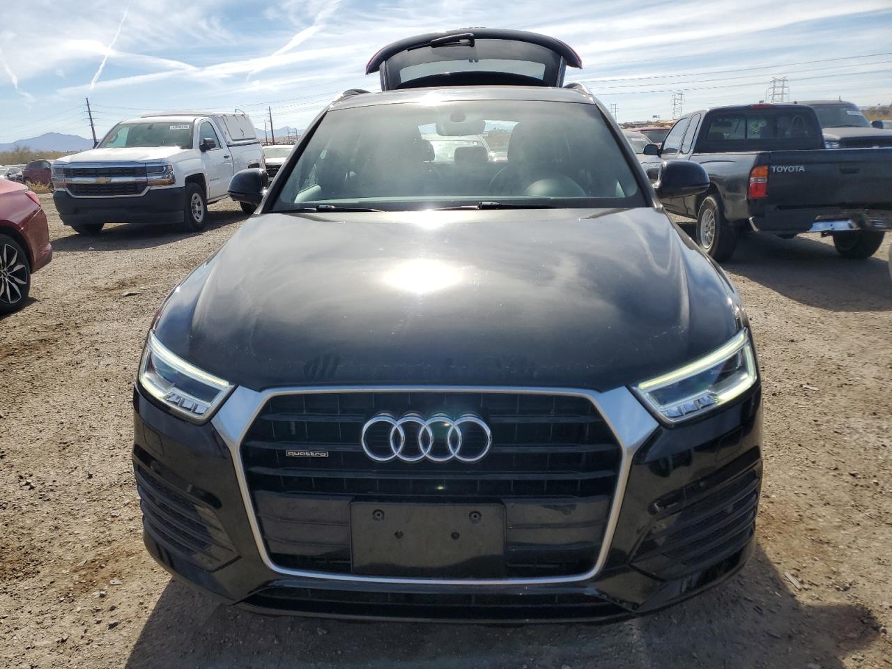 2018 Audi Q3 VIN WA1JCCFS9JR003072 Copart auction photo, side damage thumbnail 5