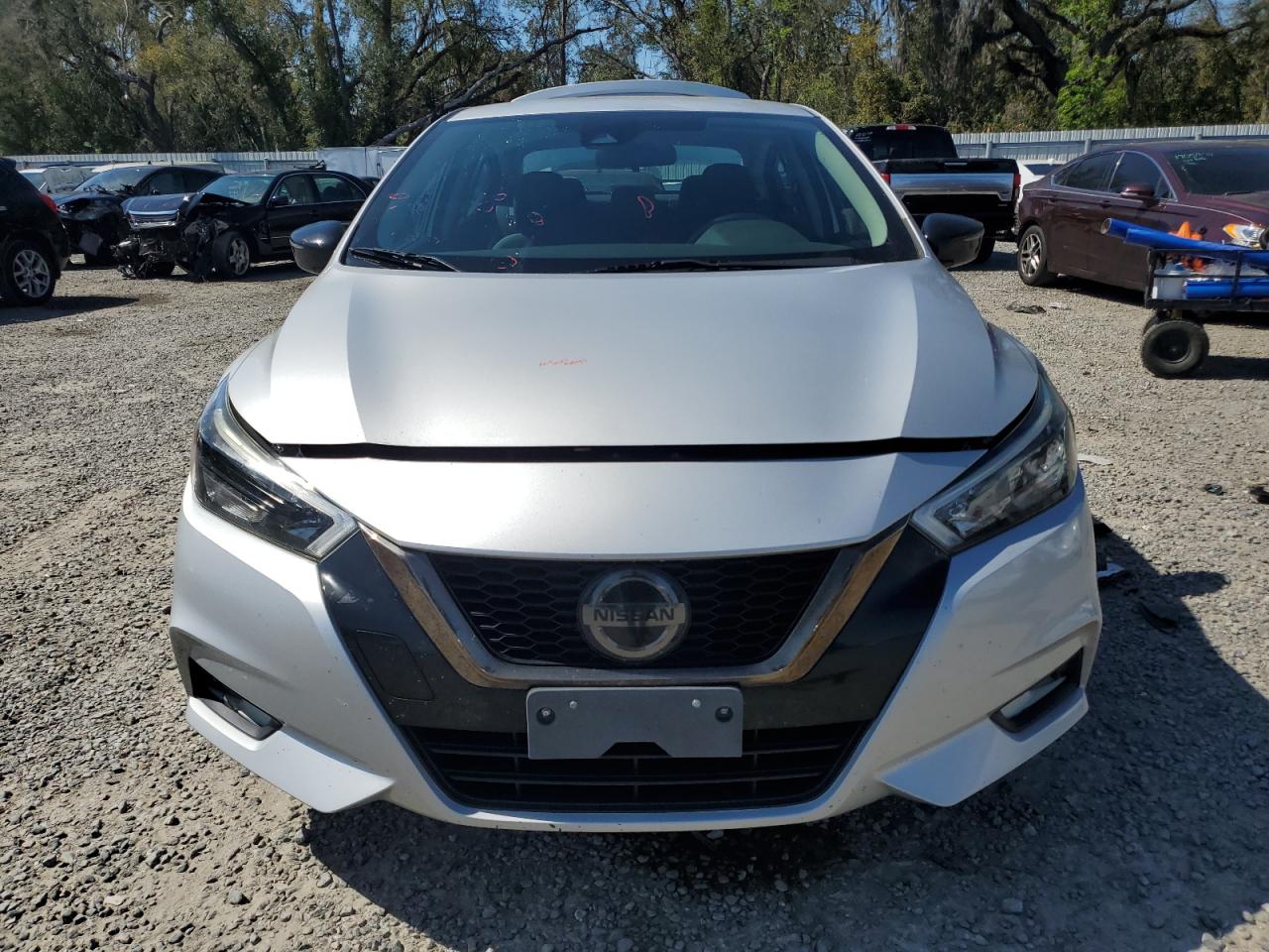 2020 Nissan Versa VIN 3N1CN8FVXLL856920 Copart auction photo, rear end damage thumbnail 5