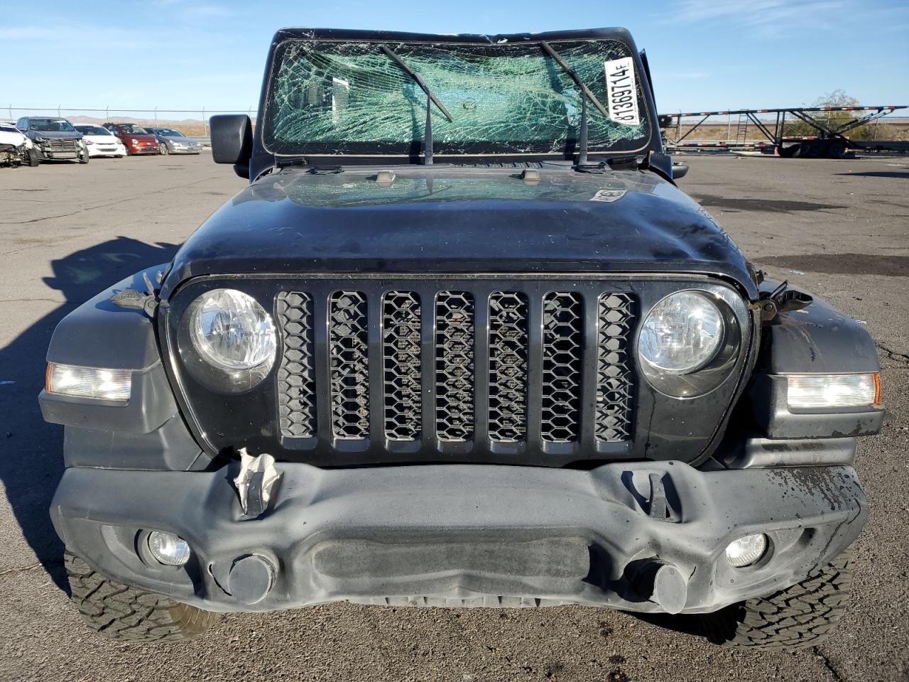 2020 Jeep Gladiator VIN 1C6JJTAG2LL108113 Copart auction photo, all over damage thumbnail 5