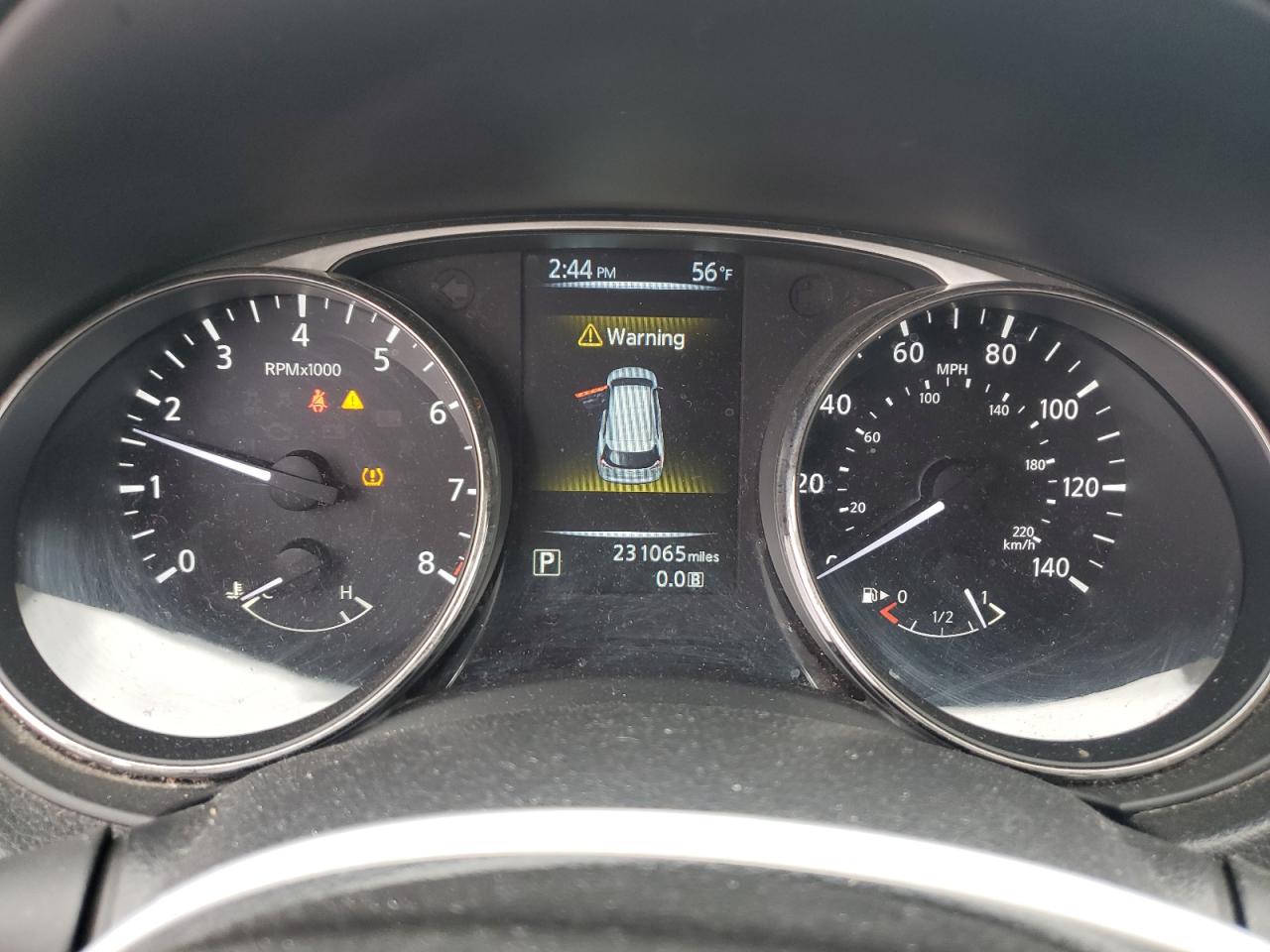 2015 Nissan Rogue VIN KNMAT2MV0FP586034 Copart auction photo, all over damage thumbnail 9