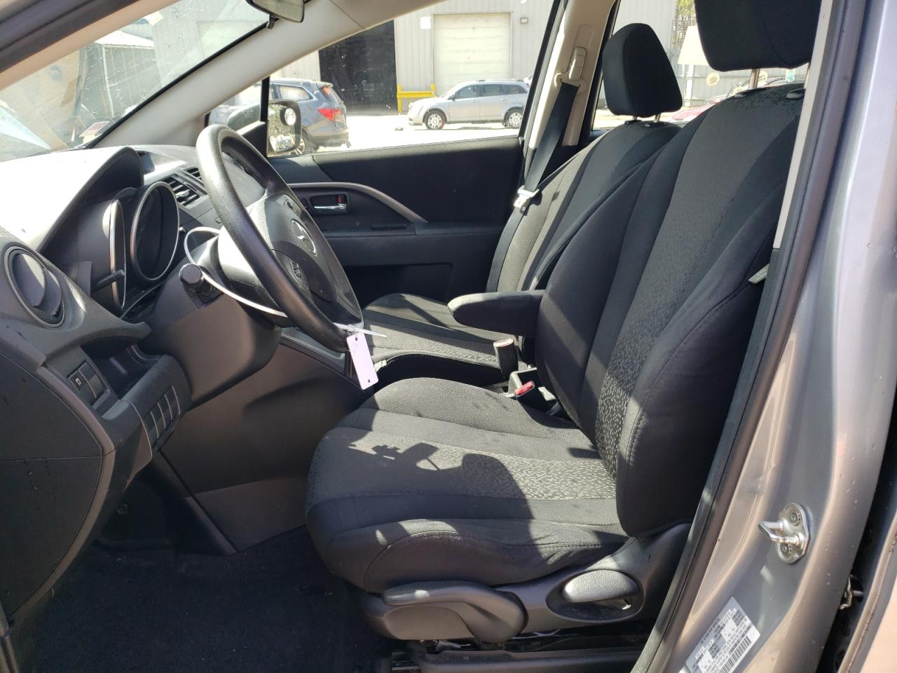 2012 Mazda 5 VIN JM1CW2BL0C0128127 Copart auction photo, front end / side damage thumbnail 7