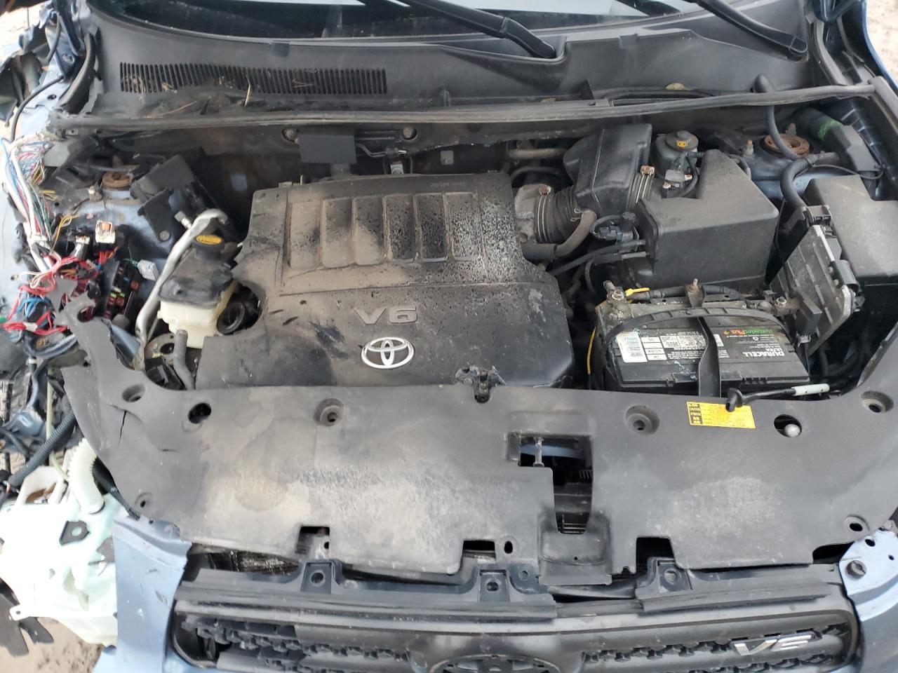 2008 Toyota RAV 4 VIN JTMBK32V985070995 Copart auction photo, front end / top/roof damage thumbnail 13