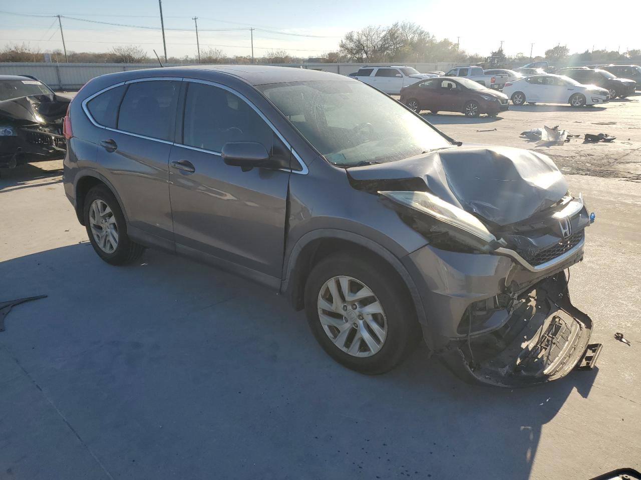 2016 Honda CR-V VIN 3CZRM3H50GG702834 Copart auction photo, front end damage thumbnail 4