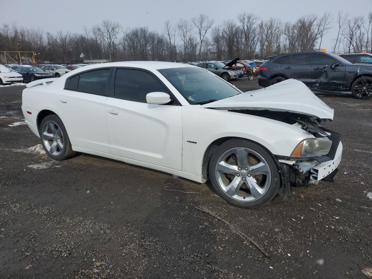 2014 Dodge Charger VIN 2C3CDXCT5EH105561 Copart auction photo, front end damage thumbnail 4