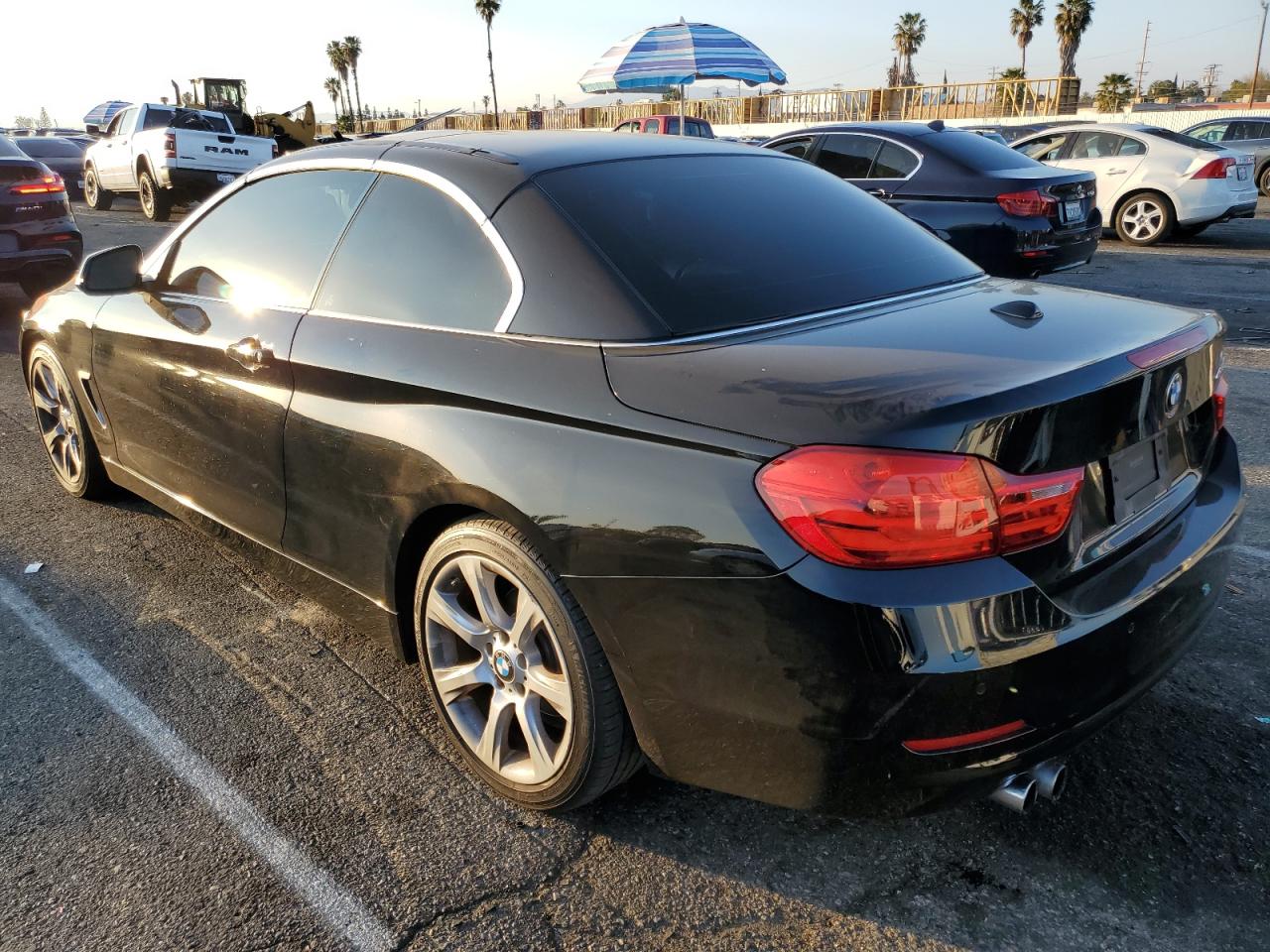 2015 BMW 4er VIN WBA3V7C57FP772037 Copart auction photo, front end / minor dent/scratches damage thumbnail 2