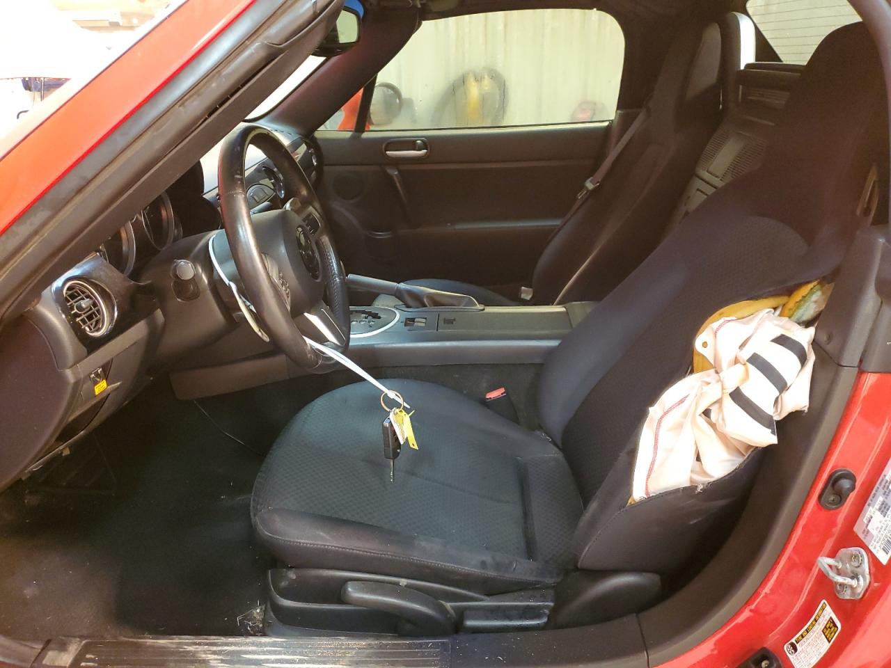 2008 Mazda MX-5 VIN JM1NC26F980145277 Copart auction photo, undercarriage / hail damage thumbnail 7