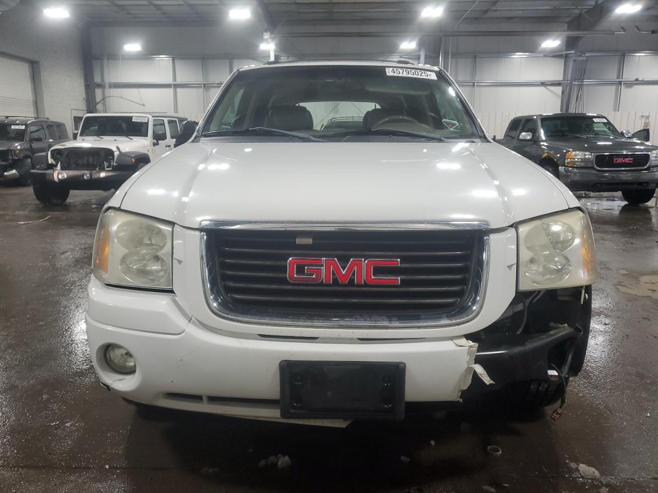 2002 GMC Envoy VIN 1GKDT13S722453300 Copart auction photo, rear end / side damage thumbnail 5