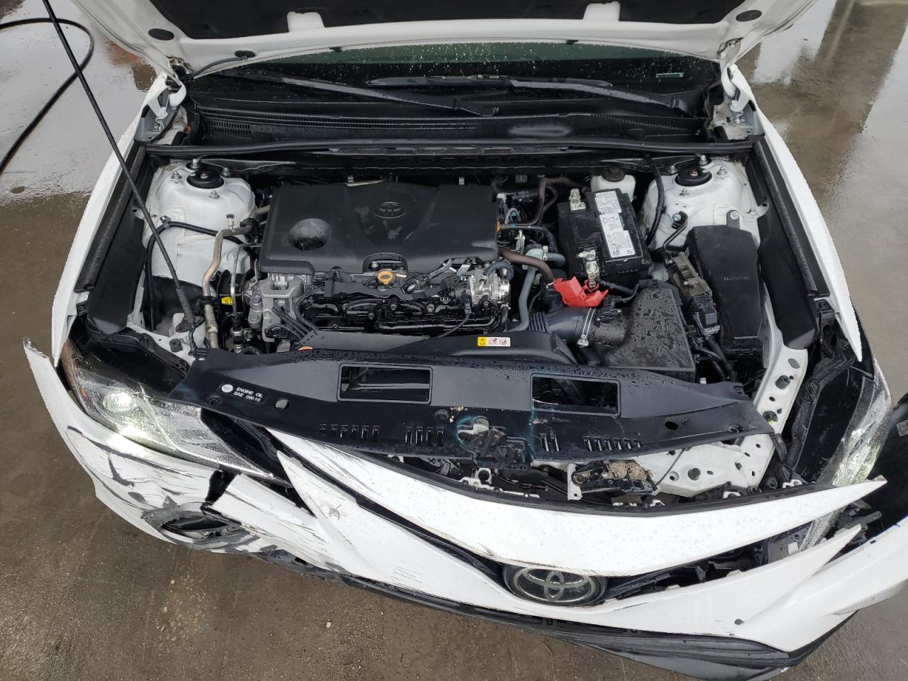 2023 Toyota Camry VIN 4T1C11AK5PU763873 Copart auction photo, front end / rear end damage thumbnail 11