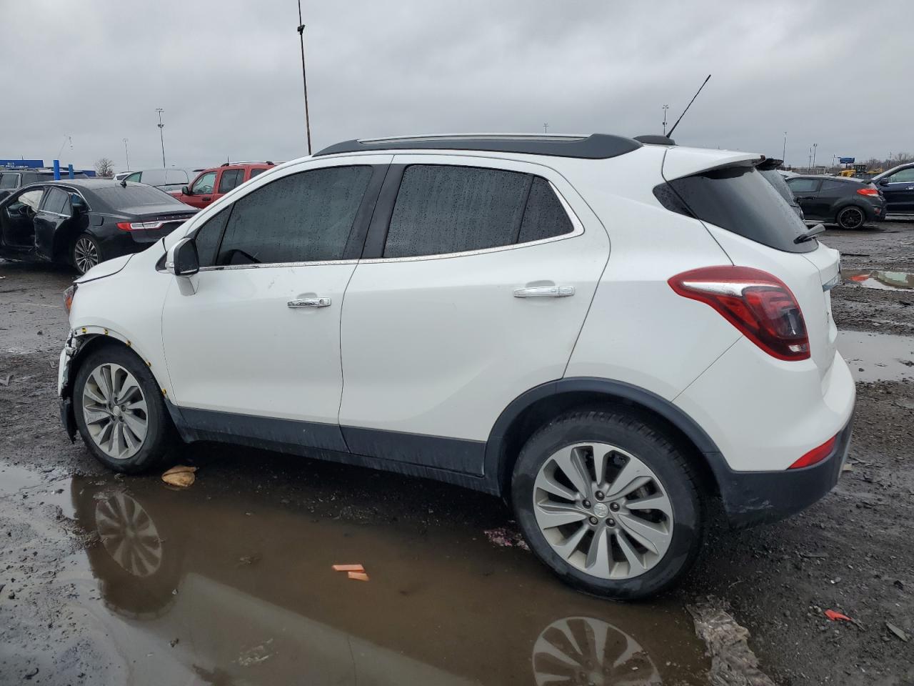 2019 Buick Encore VIN KL4CJASB0KB709480 Copart auction photo, front end damage thumbnail 2