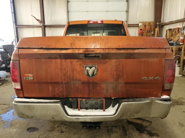 2010 Dodge RAM VIN 1D7RV1GT1AS202873 Copart auction photo, rear end / side damage thumbnail 6