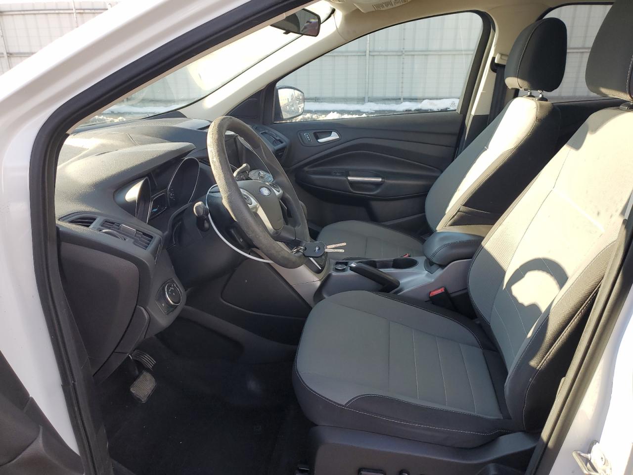 2014 Ford Escape VIN 1FMCU0GX1EUD01800 Copart auction photo, hail damage thumbnail 7