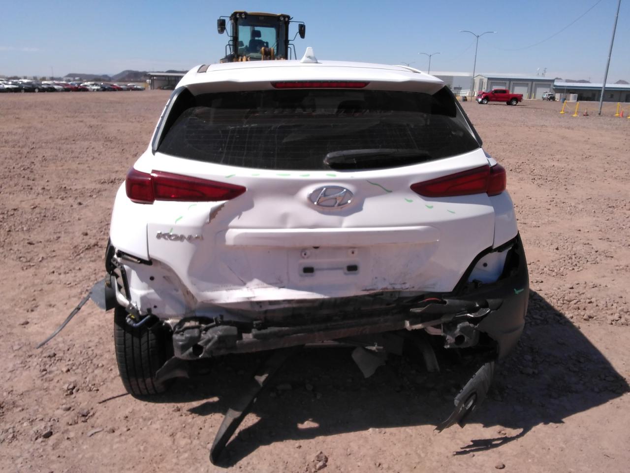 2023 Hyundai Kona VIN KM8K22AB5PU950593 Copart auction photo, rear end damage thumbnail 6