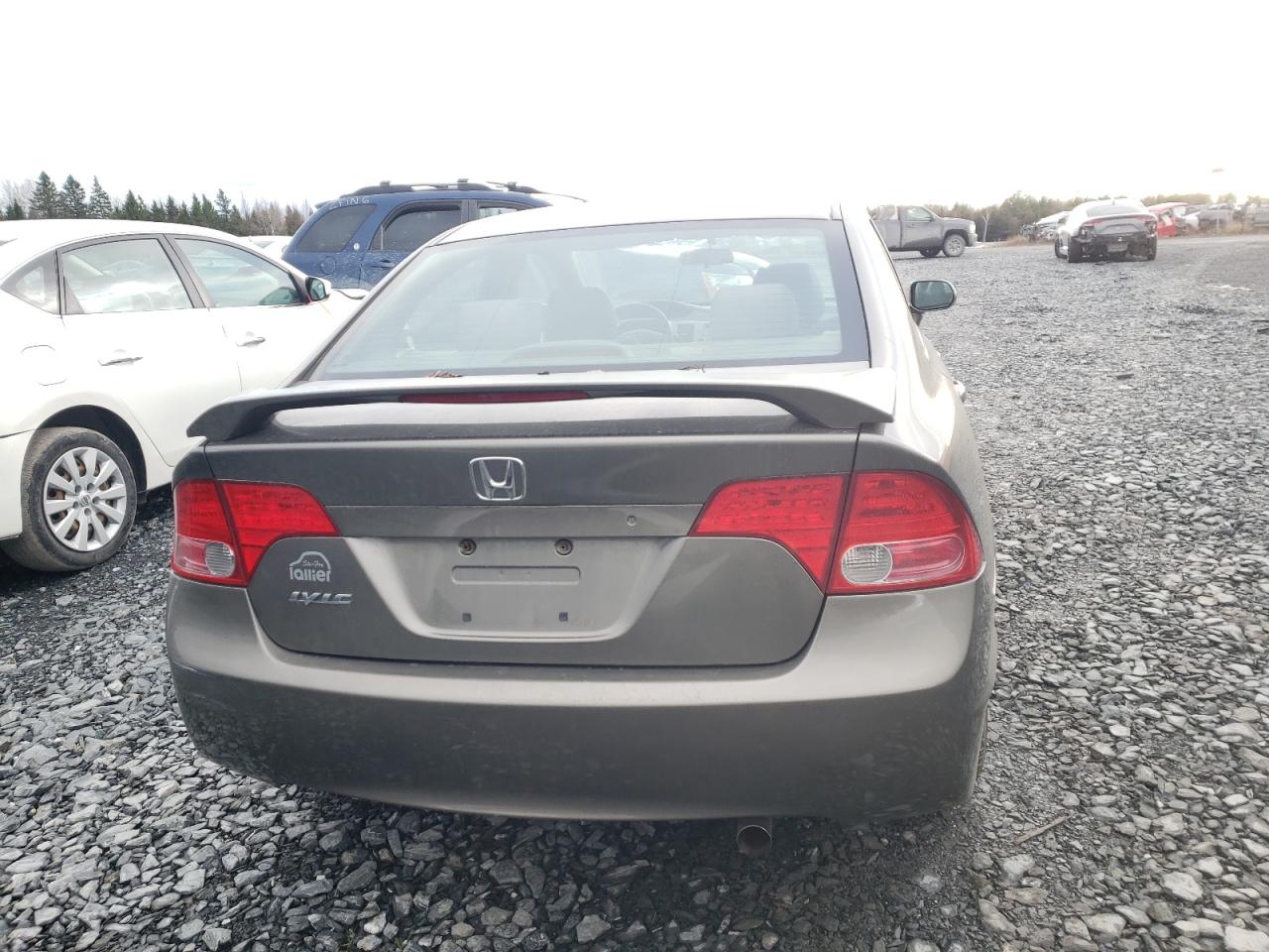 2007 Honda Civic VIN 2HGFA16597H103599 Copart auction photo, front end damage thumbnail 6