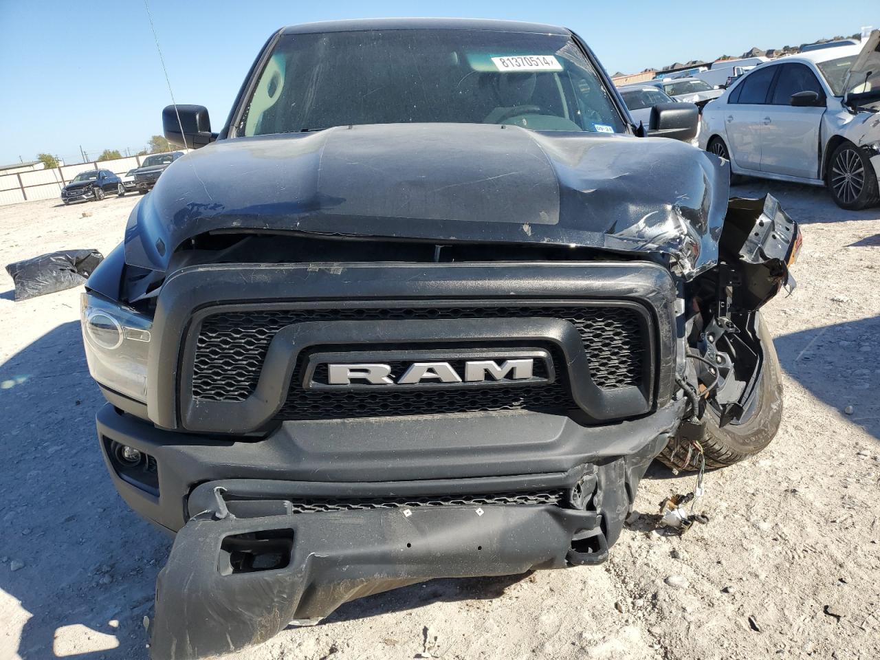 2019 RAM 1500 VIN 1C6RR6GG0KS704233 Copart auction photo, front end / rear end damage thumbnail 5